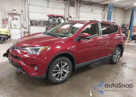 2018 Toyota Rav4 Hybrid Xle z USA, uszkodzony, nr VIN JTMRJREV6JD239284
